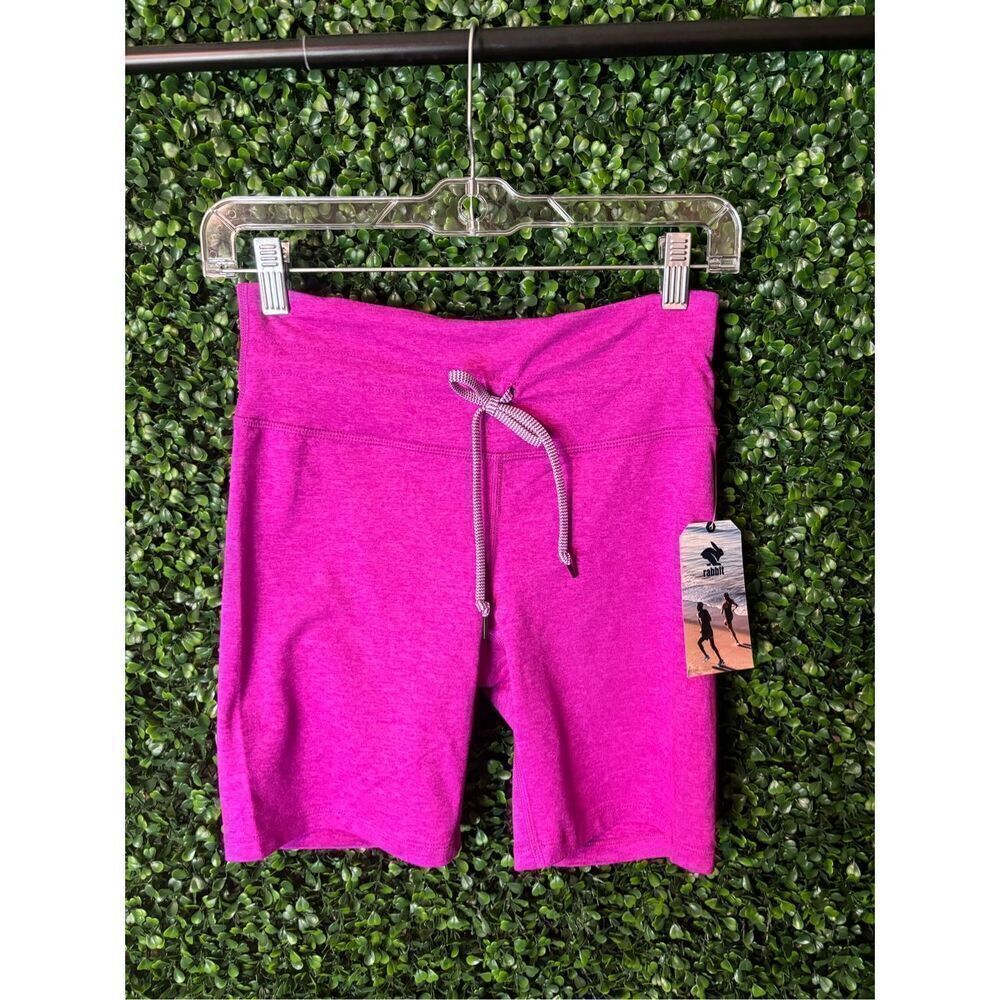Rabbit NWT EZ Short Tight Compression Shorts Lined Purple Orchard Sz XS 7 Inch I